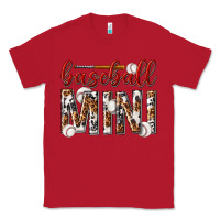 Red baseball mini with leopard Classic Tee - texasbilliewilder