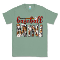 Sage baseball mini with leopard Classic Tee - texasbilliewilder
