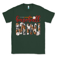 Sports Green baseball mini with leopard Classic Tee - texasbilliewilder