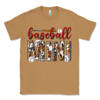 Toasted Coconut baseball mini with leopard Classic Tee - texasbilliewilder