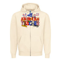 Sandshell all american teacher Zipper Hoodie - texasbilliewilder
