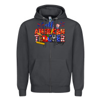 Smoke all american teacher Zipper Hoodie - texasbilliewilder