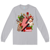 Moon Dust christmas season lightning bolt Long Sleeve Tee - MaliasSmallBusiness