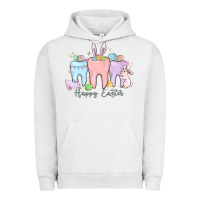 Pigment Lunar Rock happy easter teeth Urban Hoodie - MaliasSmallBusiness