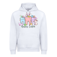 White happy easter teeth Urban Hoodie - MaliasSmallBusiness