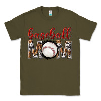 Army Green baseball mom Classic Tee - texasbilliewilder