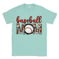Seafoam baseball mom Classic Tee - texasbilliewilder