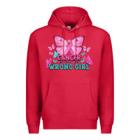 Cardinal cancer picked the wrong girl Premium Hoodie - NancyCooperArtShop