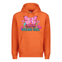 Carrot cancer picked the wrong girl Premium Hoodie - NancyCooperArtShop