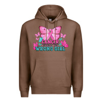 Chestnut cancer picked the wrong girl Premium Hoodie - NancyCooperArtShop