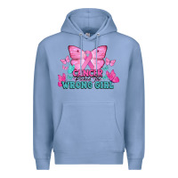 Colony Blue cancer picked the wrong girl Premium Hoodie - NancyCooperArtShop