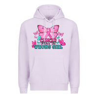 Lilac cancer picked the wrong girl Premium Hoodie - NancyCooperArtShop