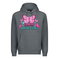 Rock cancer picked the wrong girl Premium Hoodie - NancyCooperArtShop