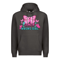 Smoke cancer picked the wrong girl Premium Hoodie - NancyCooperArtShop