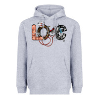 Heather Grey love nurse Heavyweight Hoodie - SublimationCraftShop
