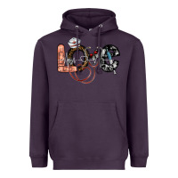 Plum love nurse Heavyweight Hoodie - SublimationCraftShop
