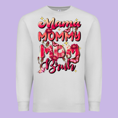 Mom Bruh Premium Sweatshirt Designed By Jahusdesignshop