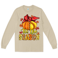 Mushroom tis the season fall softball Long Sleeve Tee - MaliasSmallBusiness