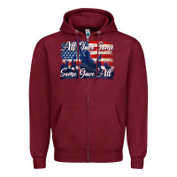 Burgundy all gave some some gave all tbw Zipper Hoodie - texasbilliewilder