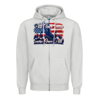 Dove Grey all gave some some gave all tbw Zipper Hoodie - texasbilliewilder