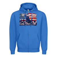 True Royal all gave some some gave all tbw Zipper Hoodie - texasbilliewilder