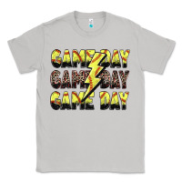 Moon Dust game day game day softball lightning bolt Classic Tee - Zillion Design Studio