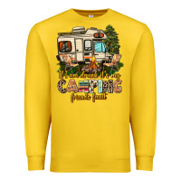 Lemon if i am drunk its my camping friends fault Premium Sweatshirt - AdoDesignShop