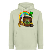 Matcha st. patricks day barrel beer Heavyweight Hoodie - Neo Western
