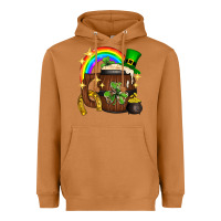 Meerkat st. patricks day barrel beer Heavyweight Hoodie - Neo Western