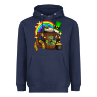 St. Patricks Day Barrel Beer Heavyweight Hoodie | Teevron