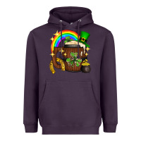 Plum st. patricks day barrel beer Heavyweight Hoodie - Neo Western