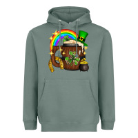 Sage st. patricks day barrel beer Heavyweight Hoodie - Neo Western