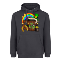 Smoke st. patricks day barrel beer Heavyweight Hoodie - Neo Western
