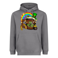 Storm st. patricks day barrel beer Heavyweight Hoodie - Neo Western
