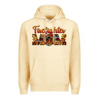 Pina Colada American Firefighter Mom Premium Hoodie - LillyAllenDesigns