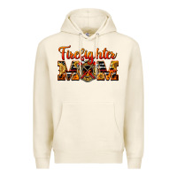 Tofu American Firefighter Mom Premium Hoodie - LillyAllenDesigns
