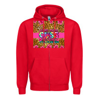 Red some moms cuss too much it's me i'm some moms Zipper Hoodie - Zillion Design Studio