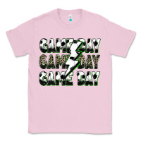 Bubblegum Pink game day game day soccer lightning bolt Classic Tee - Zillion Design Studio