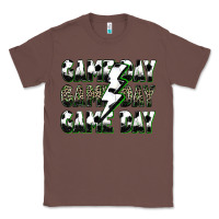 Chestnut game day game day soccer lightning bolt Classic Tee - Zillion Design Studio