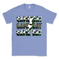 Colony Blue game day game day soccer lightning bolt Classic Tee - Zillion Design Studio