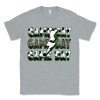 Heather Grey game day game day soccer lightning bolt Classic Tee - Zillion Design Studio