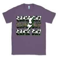 Lavender game day game day soccer lightning bolt Classic Tee - Zillion Design Studio