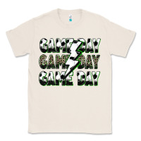 Natural game day game day soccer lightning bolt Classic Tee - Zillion Design Studio