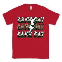 Red game day game day soccer lightning bolt Classic Tee - Zillion Design Studio
