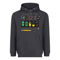 Smoke battery life of a teacher monday friday Heavyweight Hoodie - CowhideDigitalArt