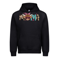 Black mama cow Urban Hoodie - MaliasSmallBusiness