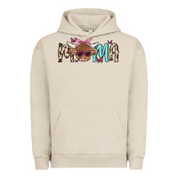 Pigment French Oak mama cow Urban Hoodie - MaliasSmallBusiness