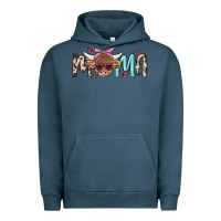 Pigment Midnight Navy mama cow Urban Hoodie - MaliasSmallBusiness