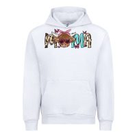 White mama cow Urban Hoodie - MaliasSmallBusiness