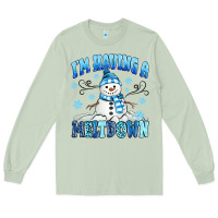 Matcha i'm having a meltdown Long Sleeve Tee - MaliasSmallBusiness